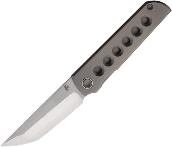 North Mountain Blade Lee Kick Stop Framelock Folding Knife ZDP-189