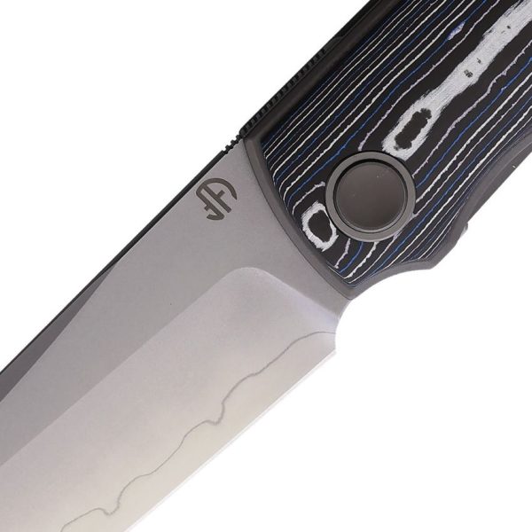 North Mountain Blade Chop 4 Linerlock Blue Purple CF