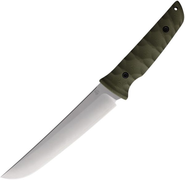 North Mountain Blade Chop Tanto Fixed Blade Green G10 11"