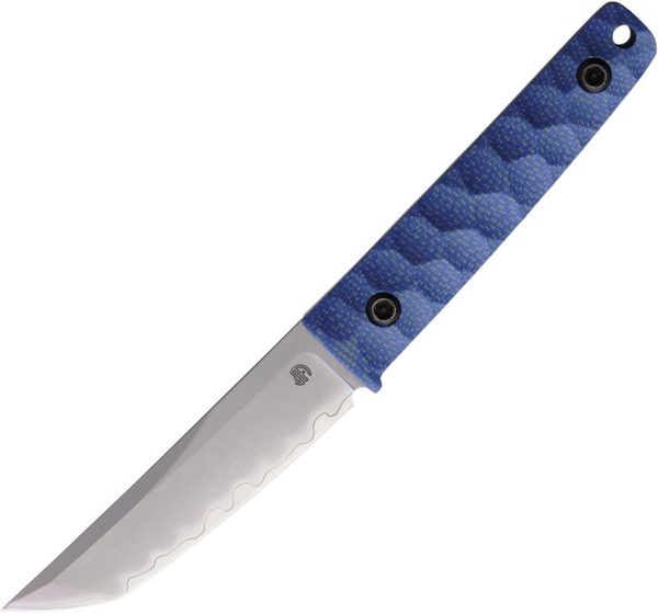 North Mountain Blade Chop Mini Fixed Blade - Blue G10