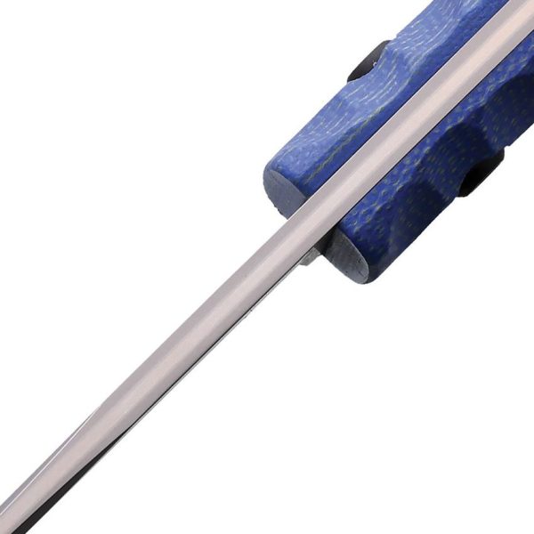 North Mountain Blade Chop Mini Fixed Blade - Blue G10