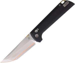 North Mountain Blade Chop Crossbar Lock Black Folding Knife