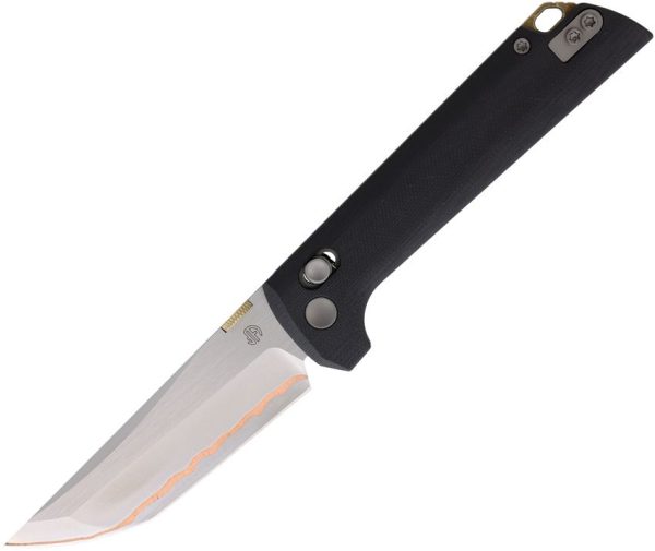 North Mountain Blade Chop Crossbar Lock Black Folding Knife