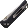 North Mountain Blade Chop Crossbar Lock Black Folding Knife
