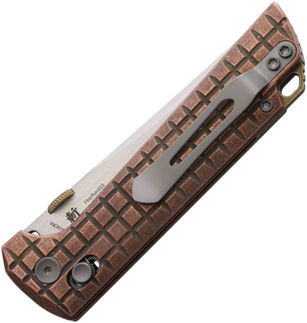 North Mountain Blade Chop 2 Crossbar Lock - Copper Handle