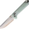 NMB2418JDG5.jpg North Mountain Blade Chop 2 Crossbar Lock Jade Folding Knife
