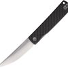 North Mountain Blade Kaiken Linerlock Folding Knife Carbon Fiber