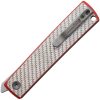 North Mountain Blade Kaiken Linerlock Red Carbon Fiber Folding Knife
