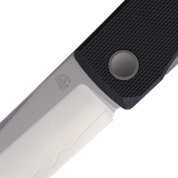 North Mountain Blade Kaiken Linerlock Black G10 Folding Knife