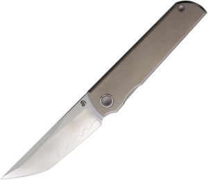 North Mountain Blade Chop Classic Framelock Titanium Folding Knife