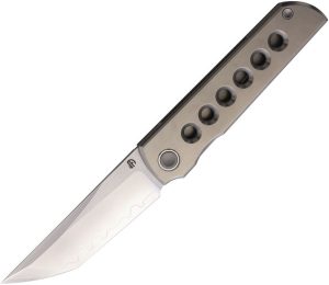 North Mountain Blade Chop Classic Framelock Folding Knife Titanium