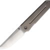 North Mountain Blade Chop Classic Framelock Ti Folding Knife