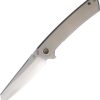 North Mountain Blade Echo Framelock Smooth Ti Folding Knife