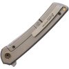North Mountain Blade Zero Framelock - Gray Titanium Holes
