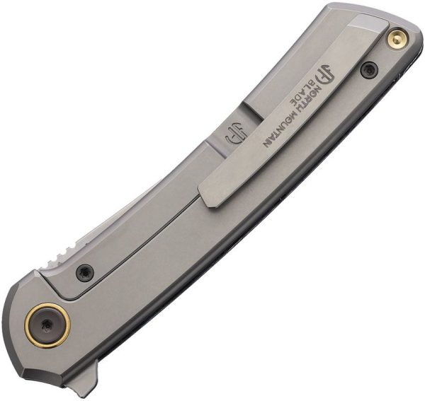 North Mountain Blade Zero Framelock Folding Knife Ceramic CF