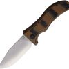 North Mountain Blade Lucky Dog Linerlock Folding Knife Tan G10
