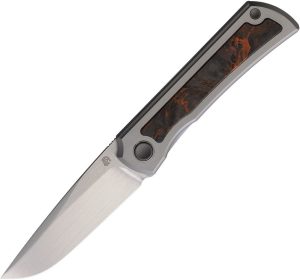North Mountain Blade Sun Framelock Ti CF M390 Folding Knife