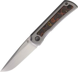 North Mountain Blade Sun Framelock Ti CF Folding Knife M390