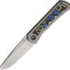 North Mountain Blade Sun Framelock Ti Glow CF Folding Knife M390