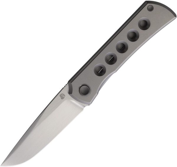 North Mountain Blade Sun Framelock Ti Hole M390 Folding Knife