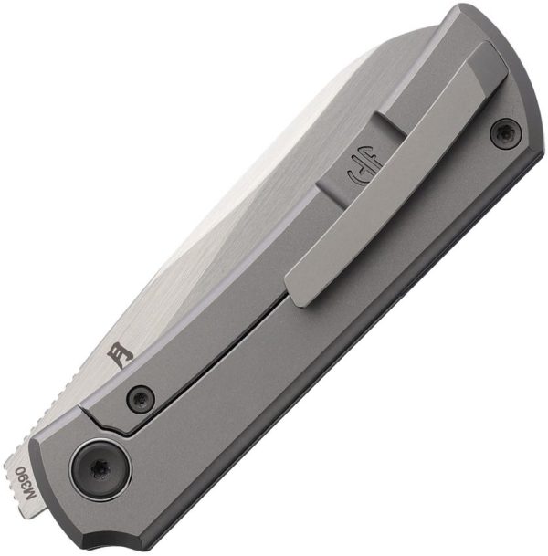 North Mountain Blade Moon Framelock Ti M390 Folding Knife