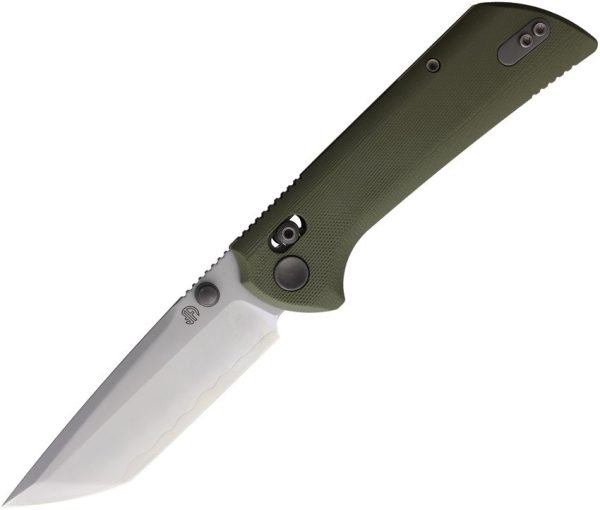 North Mountain Blade X004YQ0J0N Folding Knife Green G10 Tanto