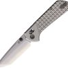 North Mountain Blade Crossbar Lock Titanium Folding Knife Tanto