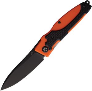 NMBHIGORG.jpg North Mountain Blade Katsu Nemoto Higonokami Orange - 3.5in
