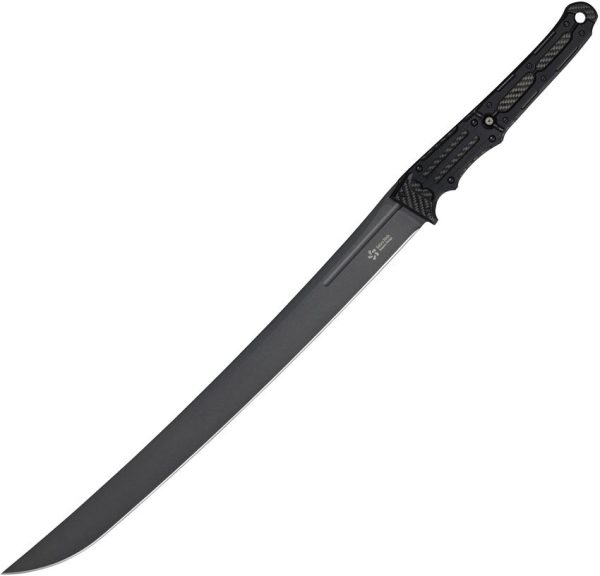 North Mountain Blade Nemoto Design Katana Fixed Blade S7XL Steel