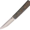 North Mountain Blade Kaiken Linerlock M390 Tanto Folding Knife