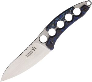 North Mountain Blade Shura Fixed Blade ZDP-189 Steel Blue