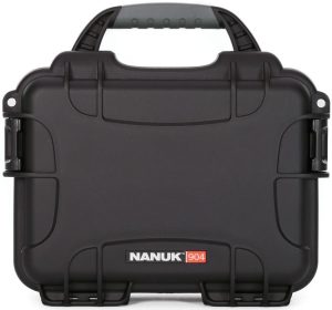 NANUK 904 Waterproof Case Black - 3.1L Capacity
