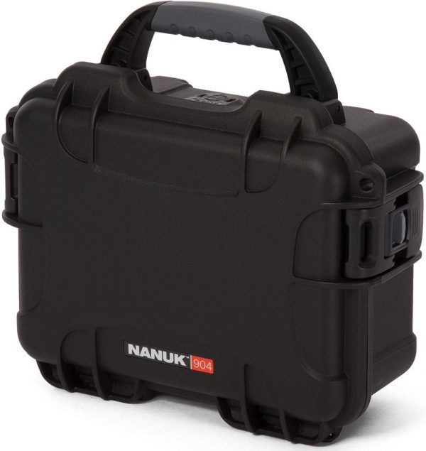 NANUK 904 Waterproof Case Black - 3.1L Capacity