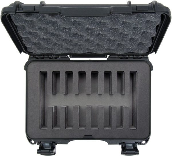 NANUK 909 Waterproof Case 8-Knife Storage Black Crushproof