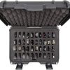 NANUK 915 Waterproof Case 40 Knife Storage Black Crushproof