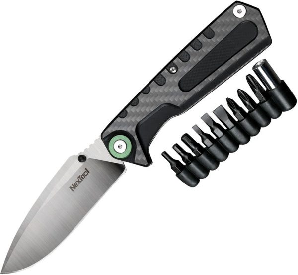 NexTool Multi Functional Linerlock Drop Point