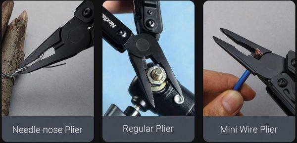 NexTool Black Knight Multi Tool - Aluminum Handles