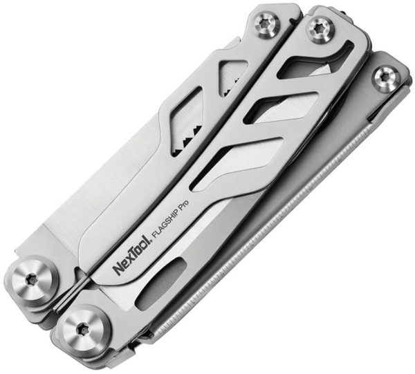 NexTool Flagship Pro Multitool - 4.25in Gray