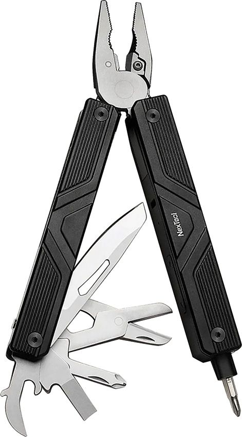 NexTool Gemini Electric Multi Tool Black Stainless 7-in-1
