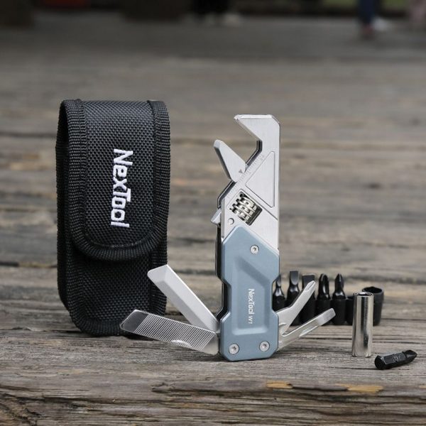 NexTool W1 Adjustable Wrench - Multi Tool Blue