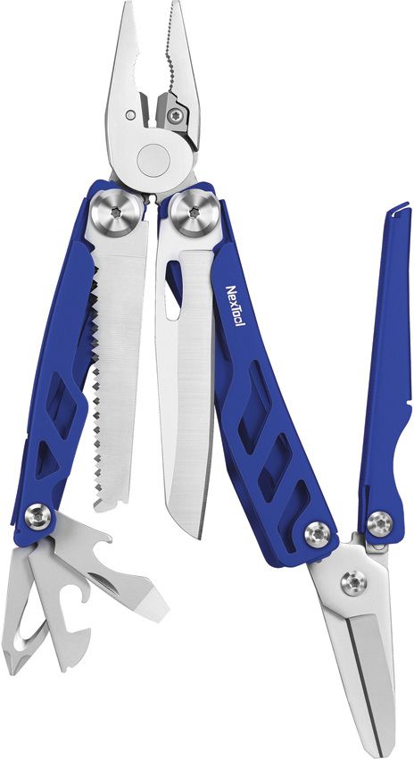 NexTool Flagship Pro Multi Tool Blue - Thick Wire Cutters