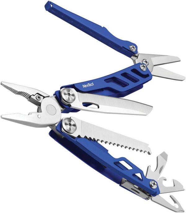 NexTool Flagship Pro Multi Tool Blue - Thick Wire Cutters