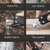 NexTool E1 Pocket Tool - Compact Black Aluminum