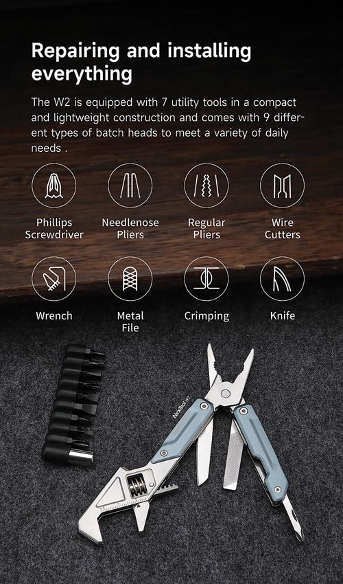 NTL20293A_add_05.jpg NexTool W2 Light Wrench Multi Tool Blue Stainless