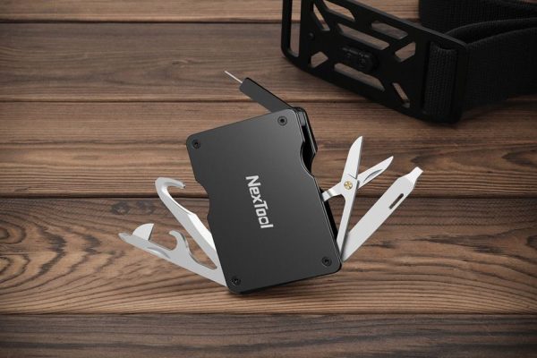 NexTool Multifunctional Belt P50 Black Aluminum