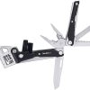NexTool Adjustable Wrench Multi Tool 5-in-1 Black Stainless