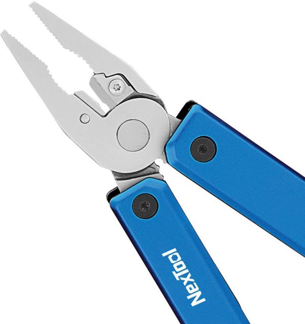 NexTool Gemini Multi Tool Blue Aluminum 13 Tools