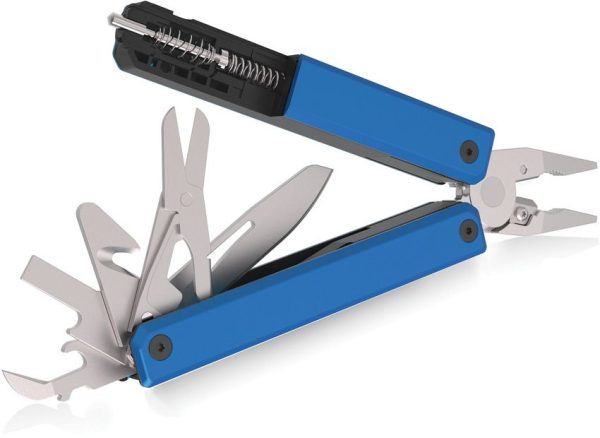 NexTool Gemini Multi Tool Blue Aluminum 13 Tools