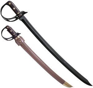 Never Unarmed 1917 Standard Cutlass 25" Blued Steel Fixed Blade