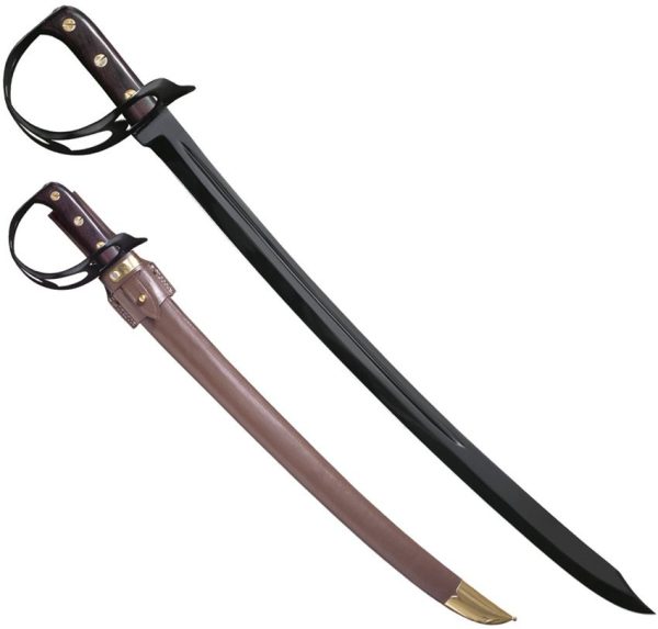 Never Unarmed 1917 Standard Cutlass 25" Blued Steel Fixed Blade